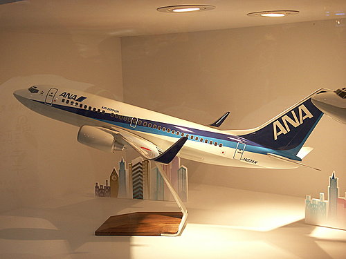 2006台北國際旅展ANA日空航空攤位展示品