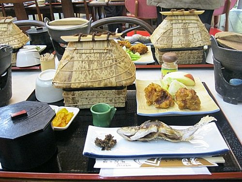 不會輸給苗栗南庄的日本鳟魚定食大餐