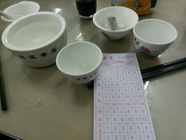 香港中環蓮香樓美味的港式飲茶! - 香港中環蓮香樓港式飲茶!