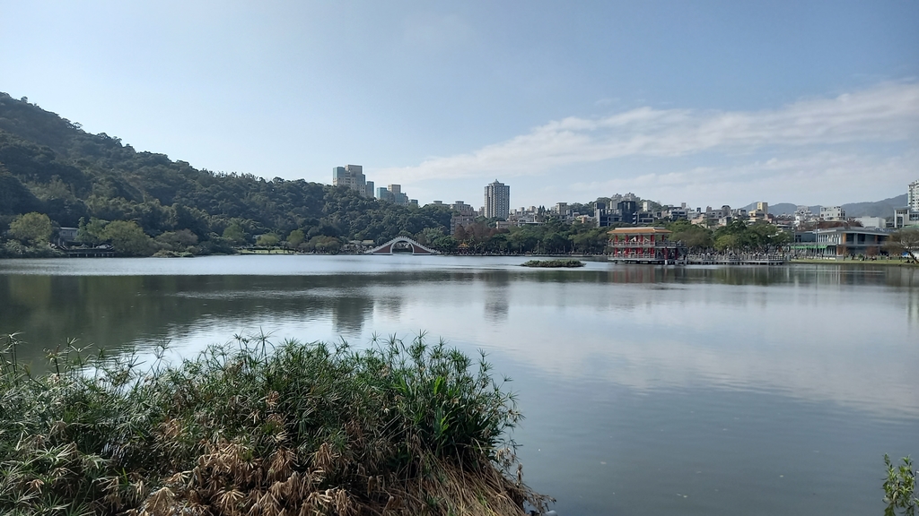 大湖公園很美!可惜找不到停車位!