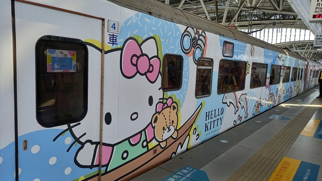 HELLO KITTY環島之星觀光列車即將在十月底卸妝!