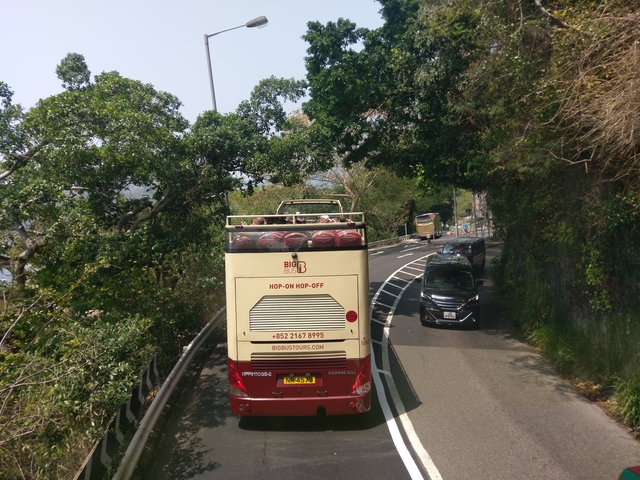 香港的雙層公車司機真的好厲害!