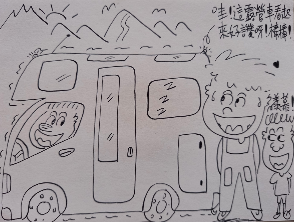 露營車.jpg - 2021繪畫創作