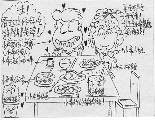 繪畫創作之給格友小希的圖