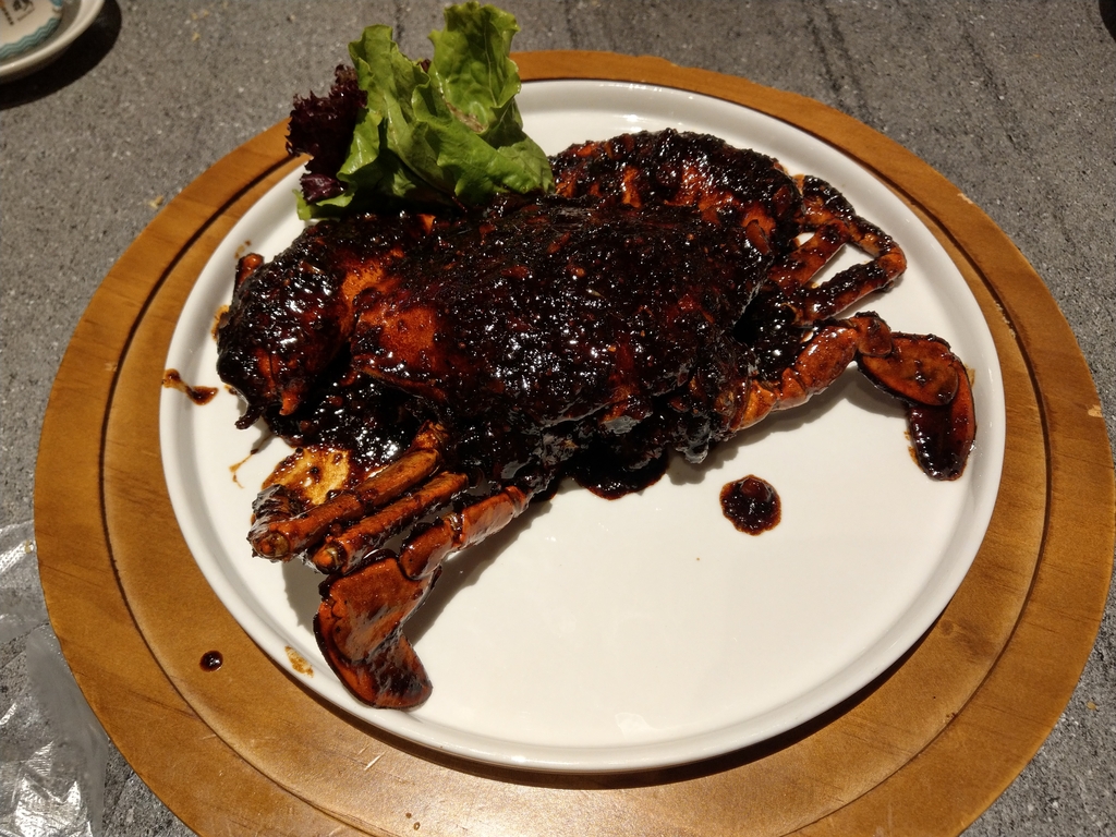 黑胡椒螃蟹 - 新加坡美食