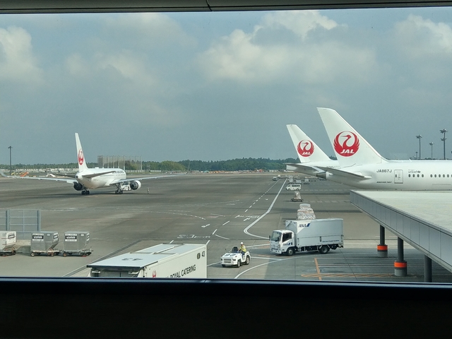 東京成田國際機場真的好有效率!