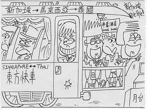 繪畫創作之東方快車